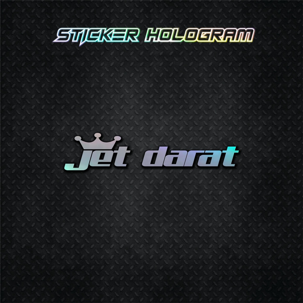 Sticker Cutting Jet Darat Hologram Sticker Motor