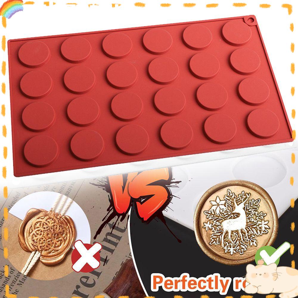 Solighter Wax Sealing Mat DIY Craft Clay Alat Amplop Resin Casting Scrapbooking Epoxy Cetakan Untuk Wax Seal Stamp