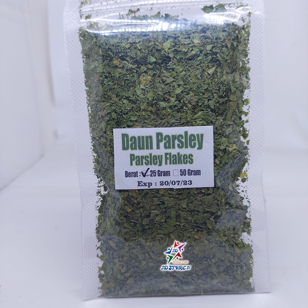 Daun Parsley Kering/Dried Parsley/Parsley Flakes/Peterseli Kualitas Premium Halal