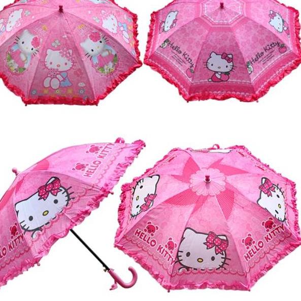 Kualitas Terbaik Payung anak , payung kecil , payung anak hello kitty