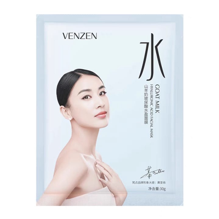 Veze Goat Milk Sheet Mask Hyaluronic Acid Facial Mask 30Gram CJR