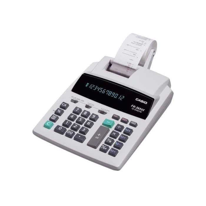 

NEW Casio FR-2650T - Printing Kalkulator Calculator Struk Kertas FR 2650 T