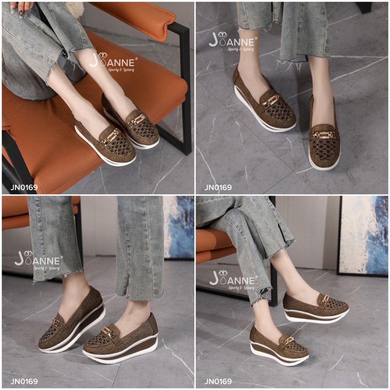 [ORIGINAL] JOANNE Wedges Shoes Sepatu Wanita #JN0169