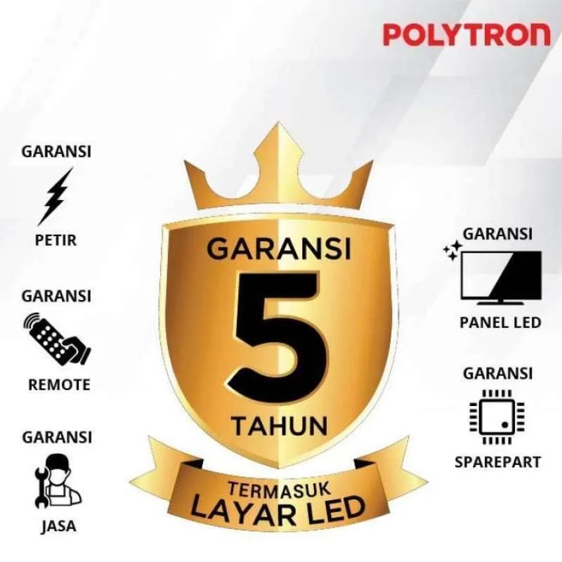 Digital TV 40Inch Polytron PLD-40V8953 FHD ORI