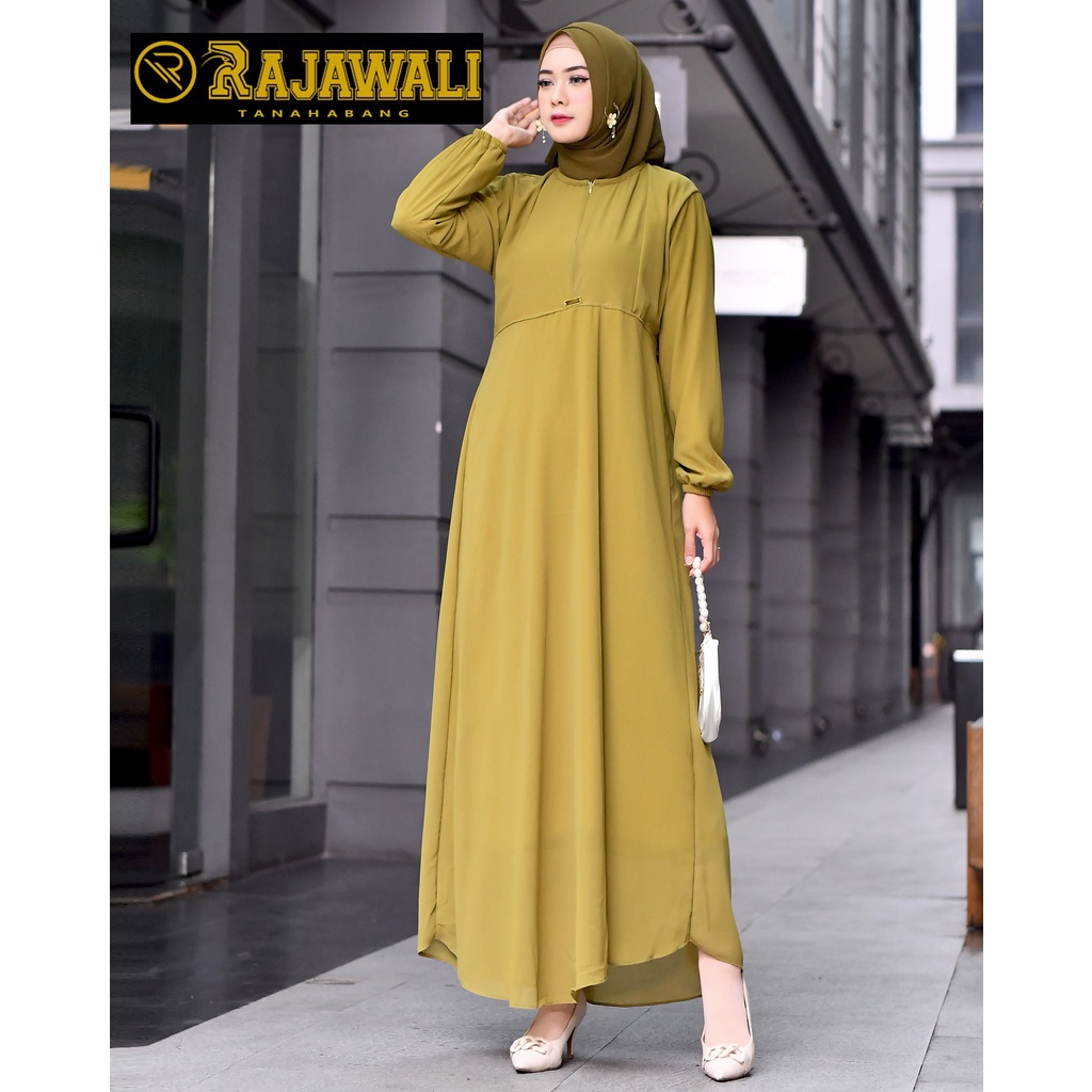 Rania Gamis Ceruty Babydoll Premium / Gamis model terbaru / Gamis viral 2023 / Gamis Lebaran 2023 Po