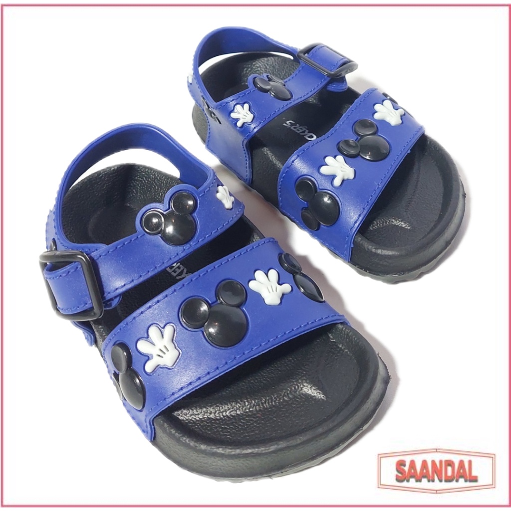 Sandal Gunung EVA Anak Laki-laki perempuan balita Micky Size 18-23 (Bisa Satuan COD)