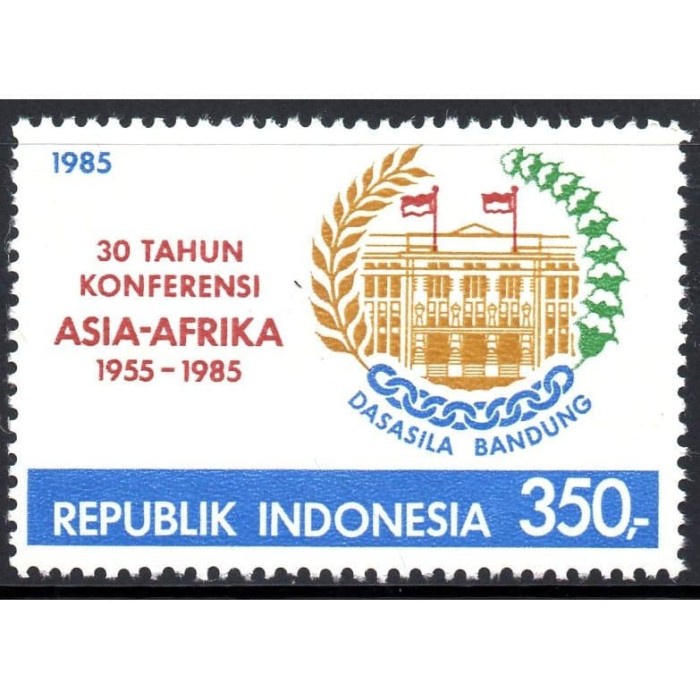 

✨NEW✨ - Prangko/Perangko INDONESIA 1985 I-315 30TH KONPERENSI ASIA AFRIKA-MINT