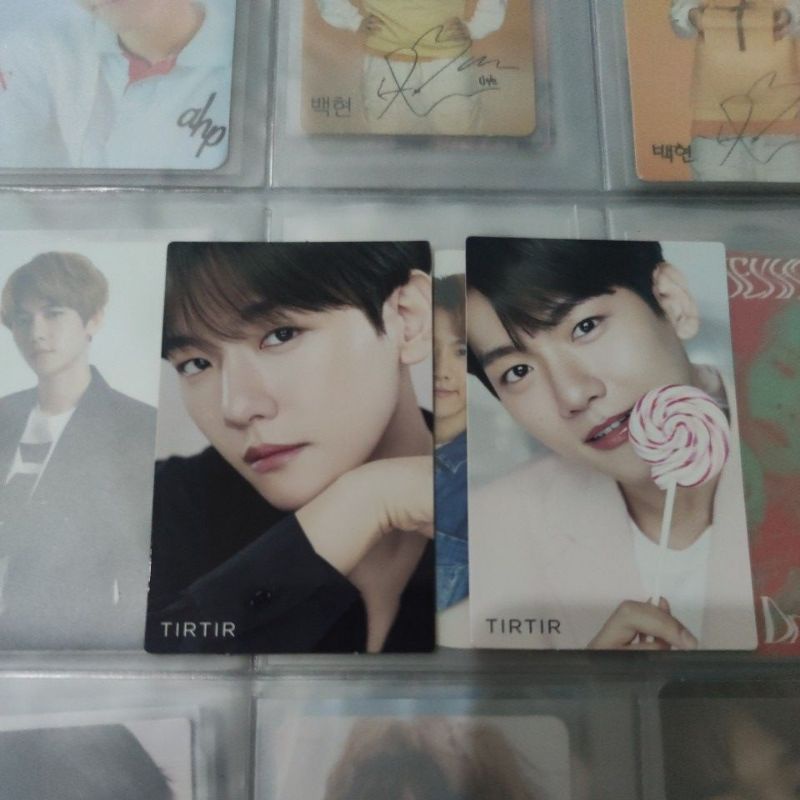 EXO Baekhyun BBH Tir Tir tirtir photocard pc official