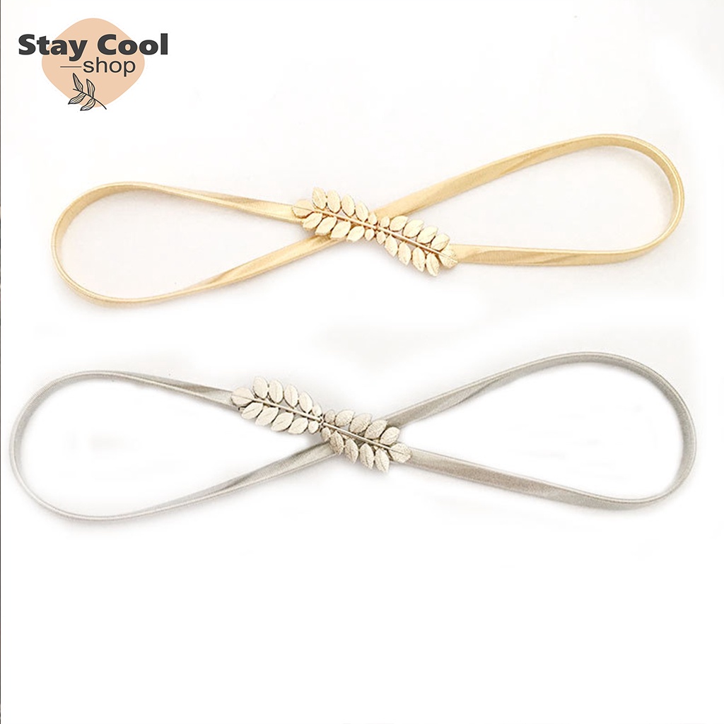 Belt Wanita - Ikat Pinggang Bermotif Gold dan Silver