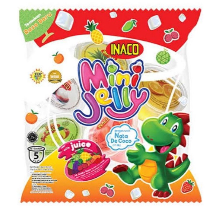 INACO MINI JELLY PER PACK ISI 5 CUP