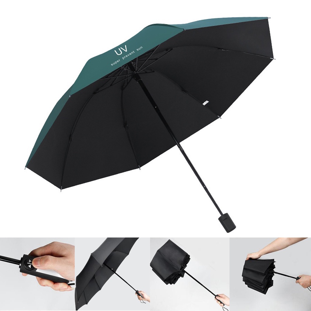 INFY - Payung Lipat Anti Sinar UV Folding Travel Umbrella Bagus Bahan Tebal Warna Warni Estetik R854