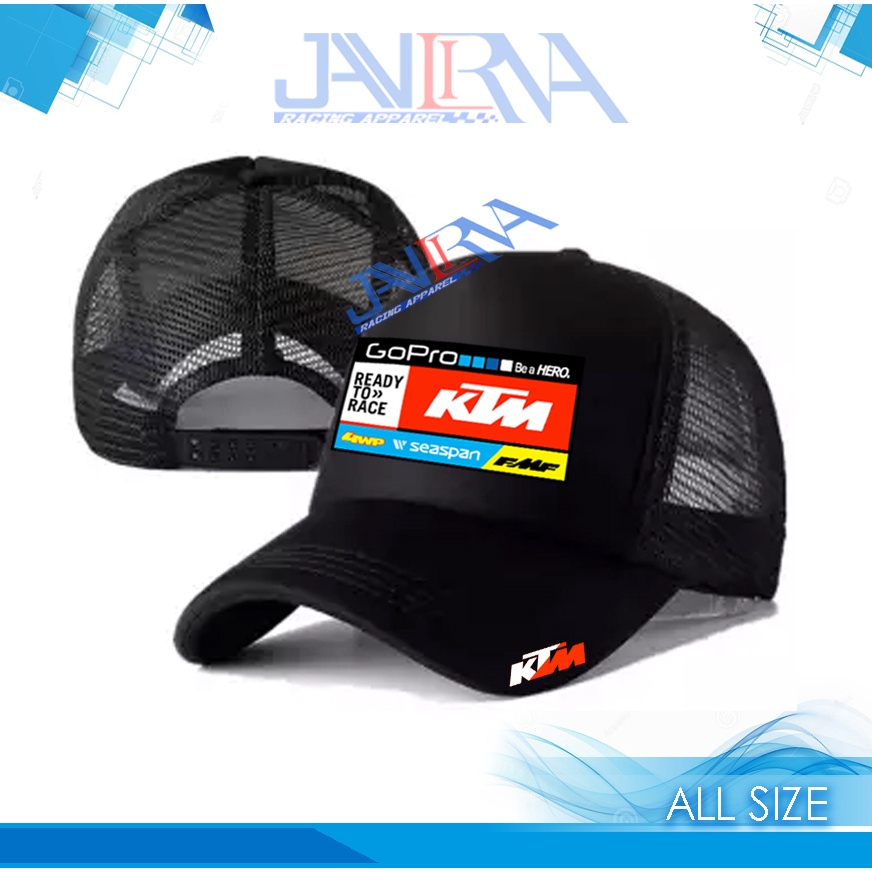 Topi KTM Topi Racing Baseball Gopro