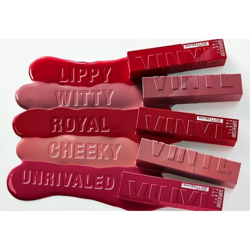 Maybelline Lip Cream Superstay Vinyl Ink maybeline
