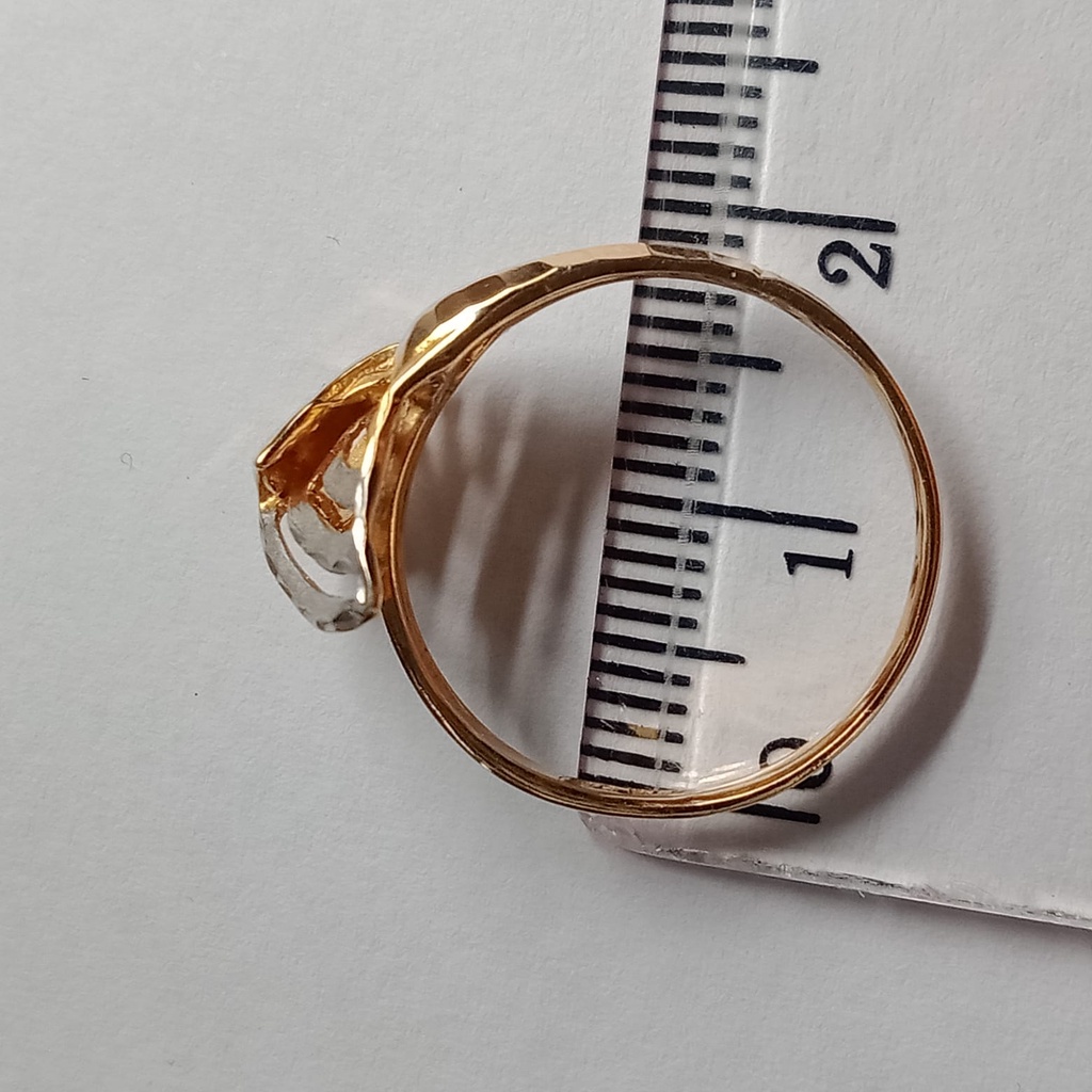 Cincin emas 17K - 2.05 gr kadar 750 - 3802