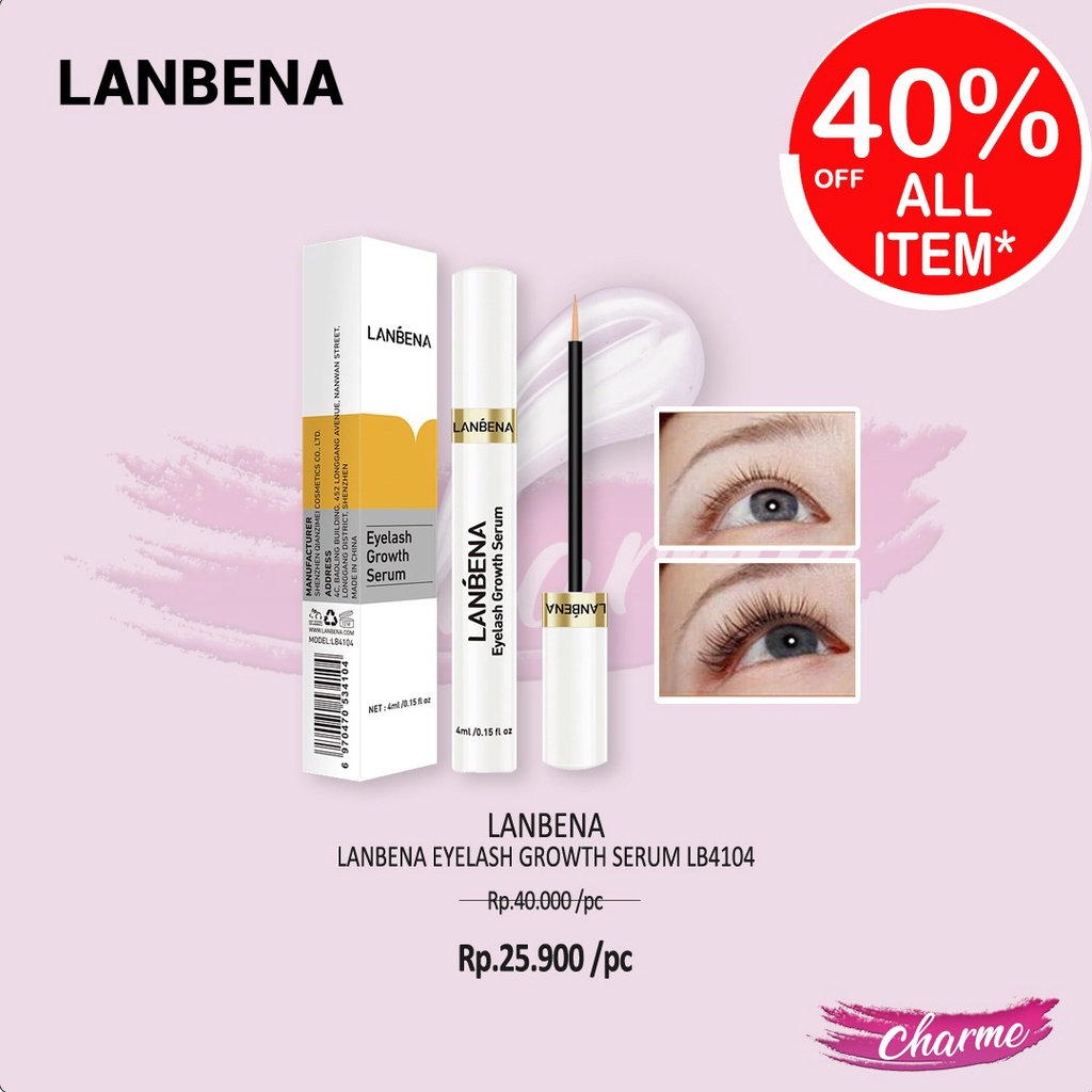 (READY &amp; ORI) LANBENA Eyelash &amp; Eyebrow Growth Serum LB4104 4296