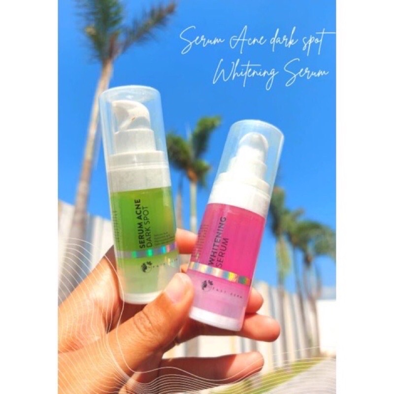 Serum fastderm whitening / acne / pore serum/ dna salmon/ milk serum fast derm