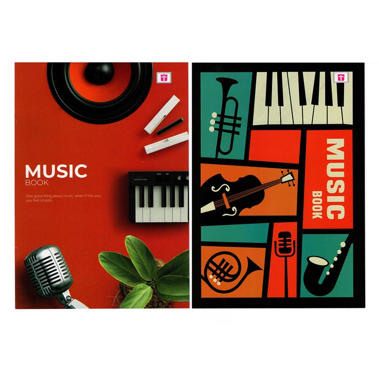 

buku tulis musik Tiara/ buku tulis musik murah/ buku tulis musik sekolah/ buku tulis musik 10 lembar