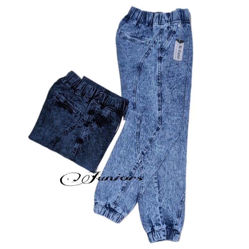 CELANA JEANS JOGGER PRIA