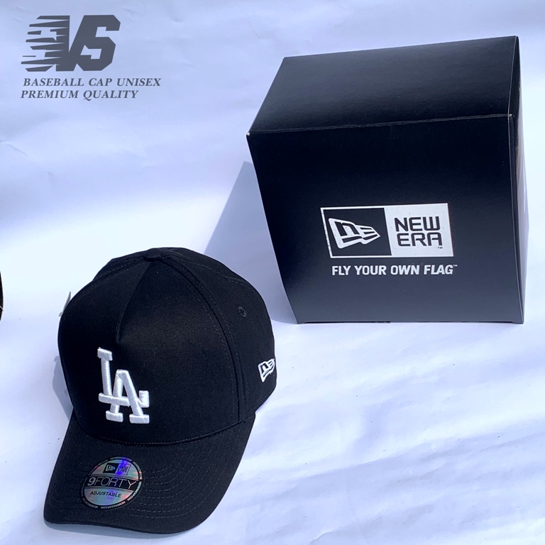 Topi LA / Topi Baseball Premium / Topi Baseball UNISEX / Baseball Cap Logo LA Premium