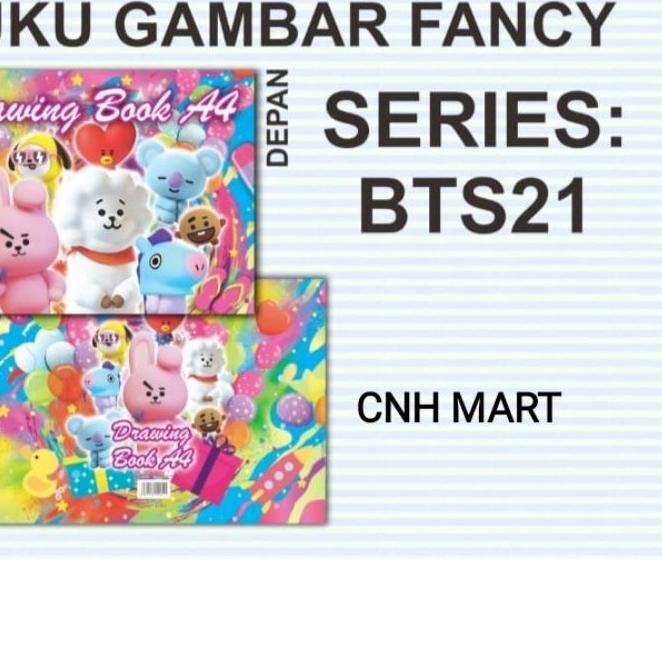 

Kirim Langsung Buku Gambar A 4 BTS (isi 10 pcs),,,