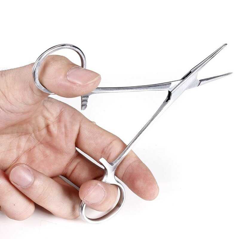 JiaJu Gunting Operasi Dokter Medis Hemostat Pliers Straight Tip - J4 ( Mughnii )