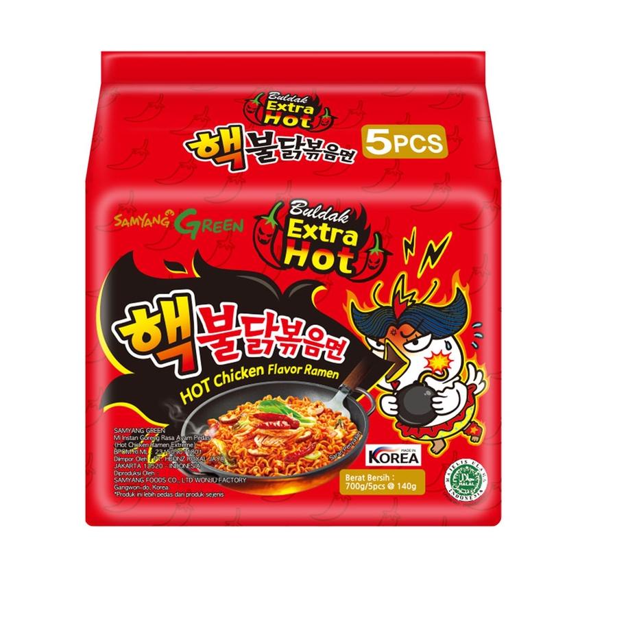 

5 in 1 - Samyang Hot Chicken Ramen Extreme 2x Spicy