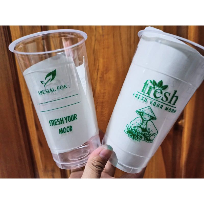 SABLON CUP STARINDO 22oz Datar 10gram Bisa cetak 300PCS