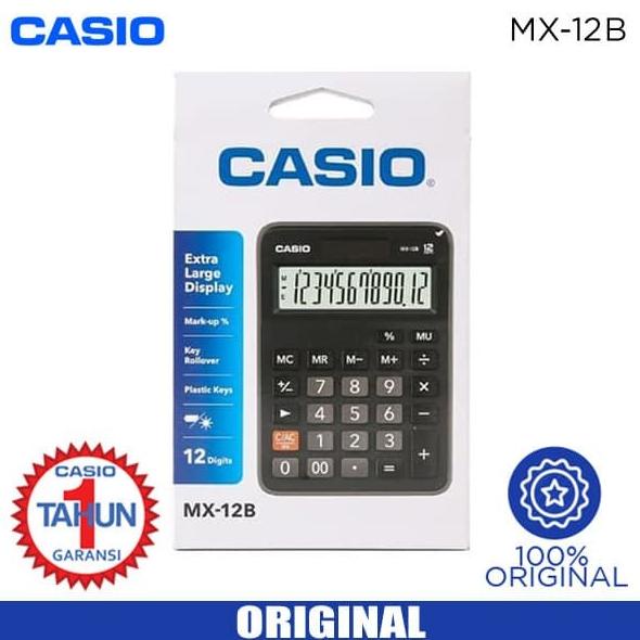

Casio Calculator Mx-12 B