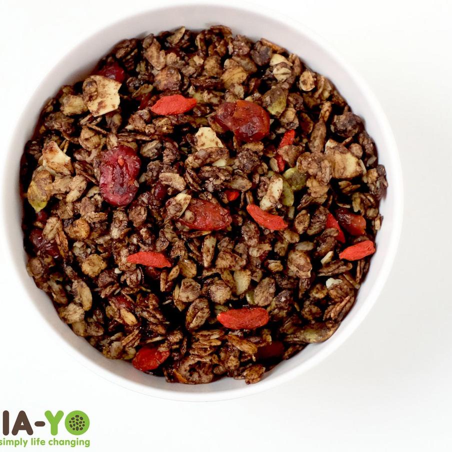 

limited Edition✔️Chiayo Granola Dark Chocolate 500gr|SQ3
