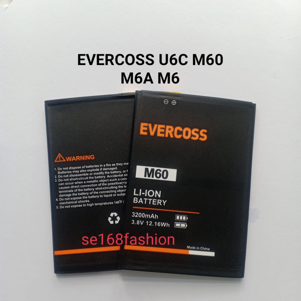 Baterai Evercoss U6C M60 M6 M6A Batre batere Battery