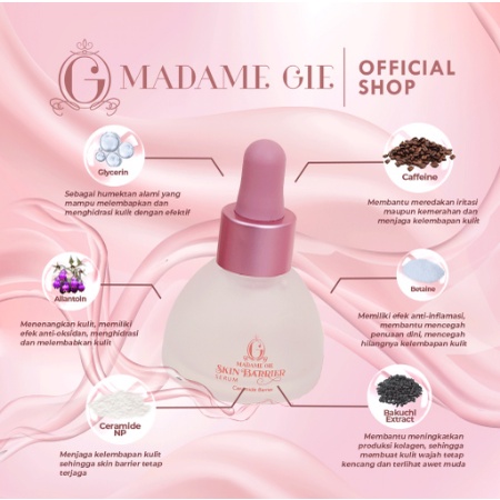 MADAME GIE Ceramide Skin Barrier Series / Moisturizer Repair Serum