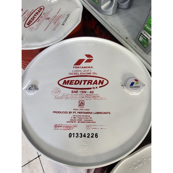 Meditran Sx 15w-40 Drum 209Liter