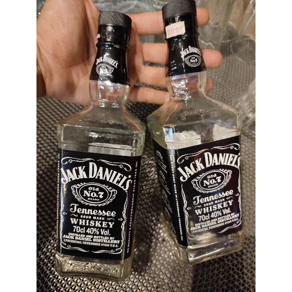botol bekas jack daniels /pajangan /dekorasi