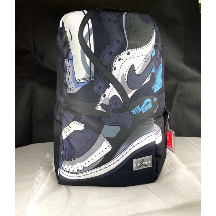 AIR JORDAN AJ 1 BACKPACK / JORDAN BACKPACK / JORDAN BAGPACK / TAS RANSEL JORDAN