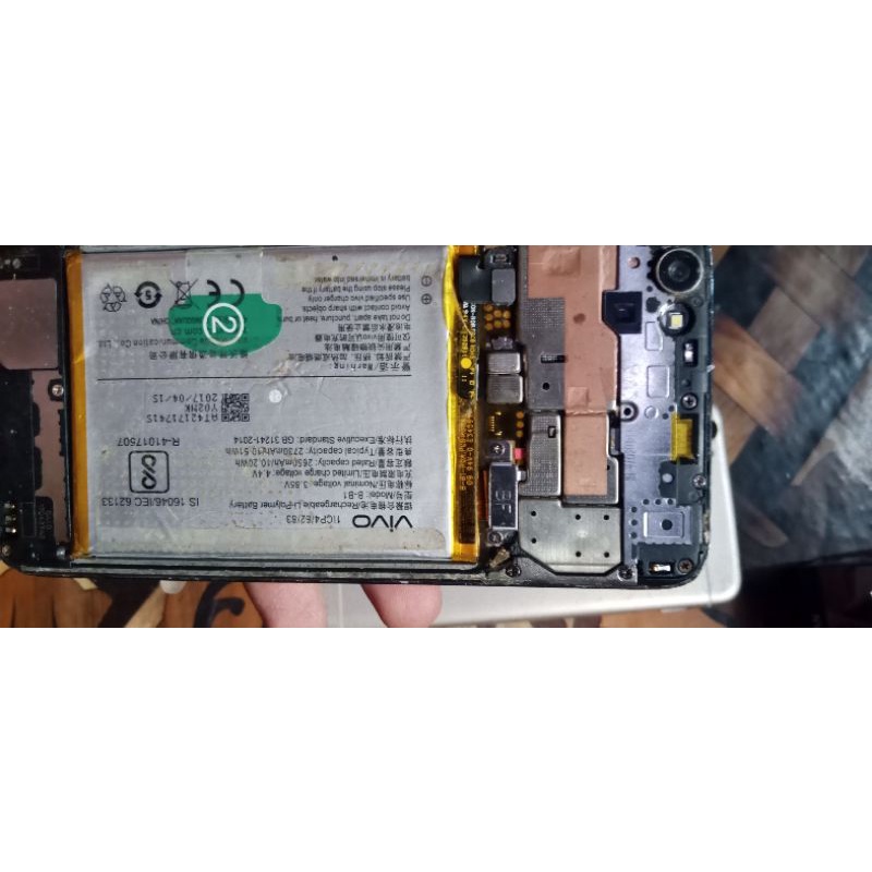 mesin vivo y55S  mesin normal lcd tc pecah