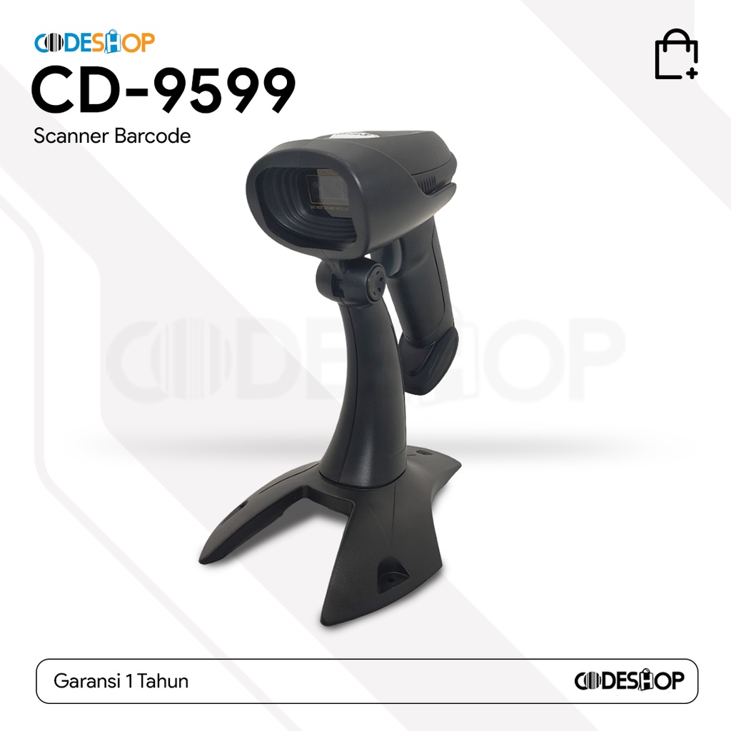 Codeshop CD-9599 Scanner Barcode 2D Scan Bluetooth