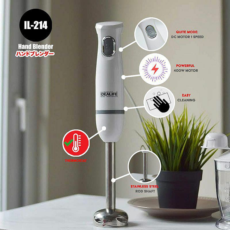 Idealife Hand Blender Idealife IL 214 Blender Tangan Idealife IL 214