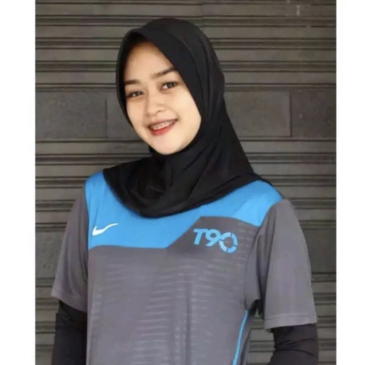 hijab sport abu abu