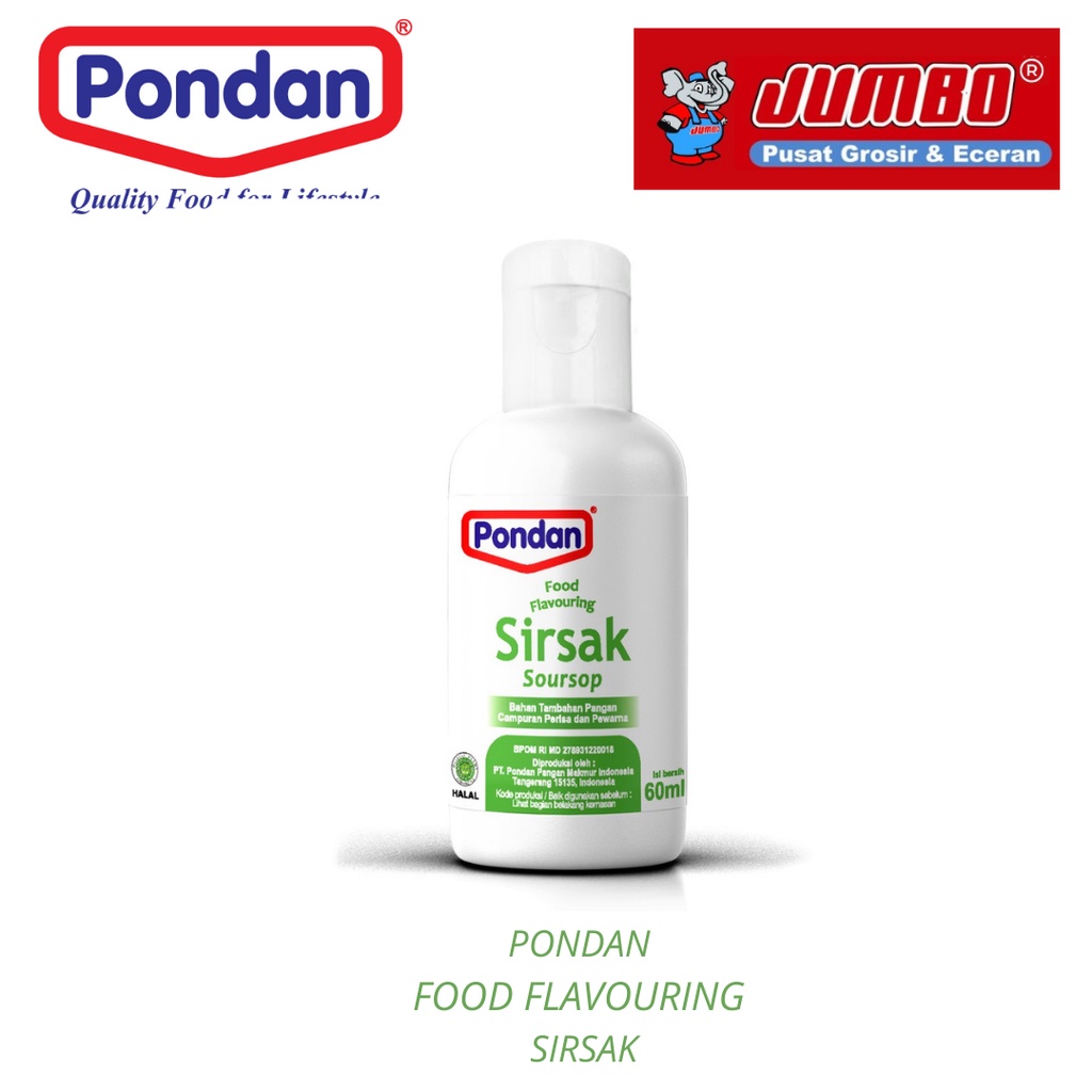 

Pondan food flavouring SIRSAK 60gr /Pasta perisa sirsak