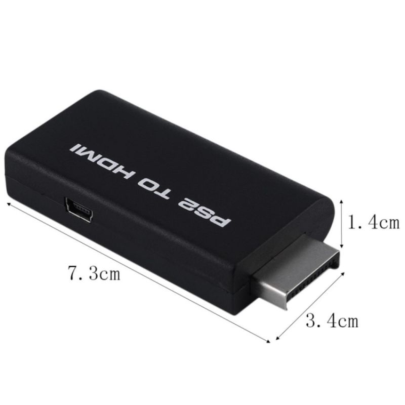 Video Konverter PS2 ke HDMI dengan 3.5mm Port - G300