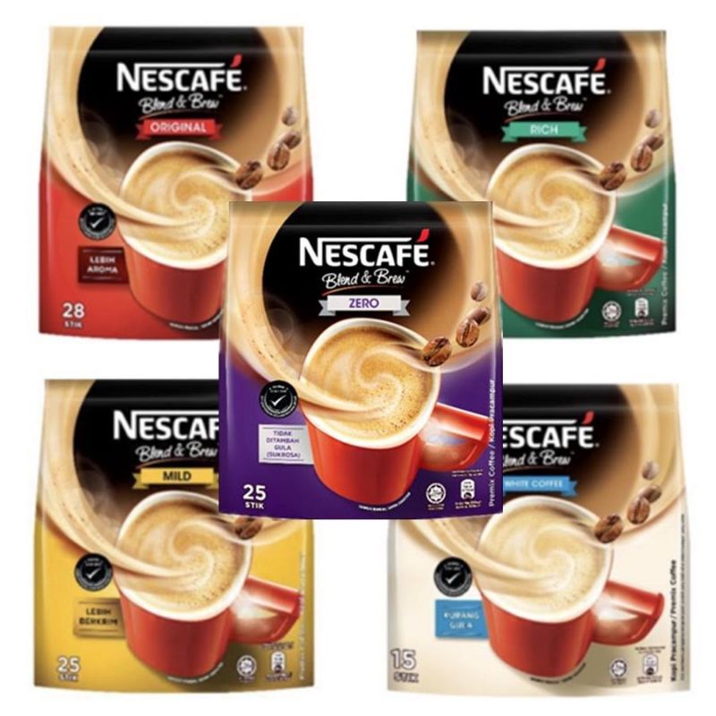 

‼️CLOSED PO‼️ NESCAFE 3IN1 MALAYSIA // ORIGINAL // RICH // MILD // WHITE