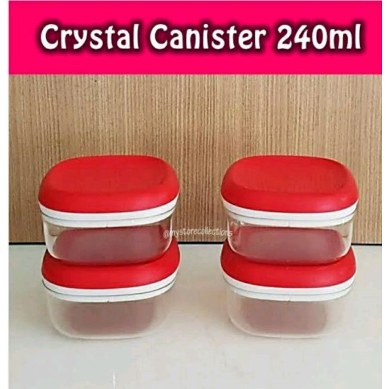 Cristal Canister Tupperware