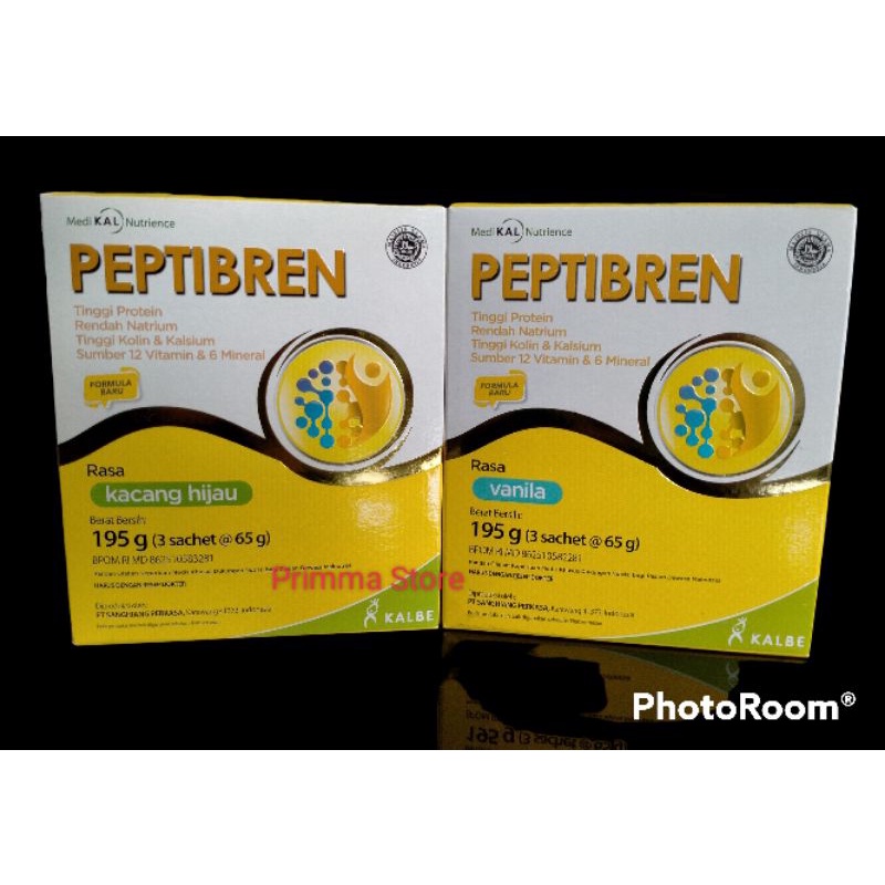 

~ PEPTIBREN 195 gr( 3 sachet) ~ Susu nutrisi penderita stroke & Demensia.