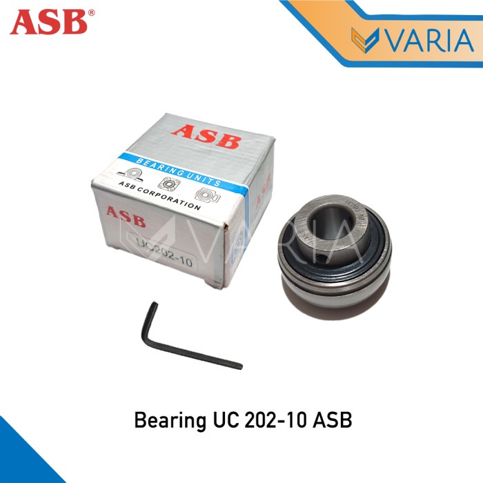 Bearing UC 202-10 ASB As 15.875 mm 5/8 Inch Laher Insert Pillow Block