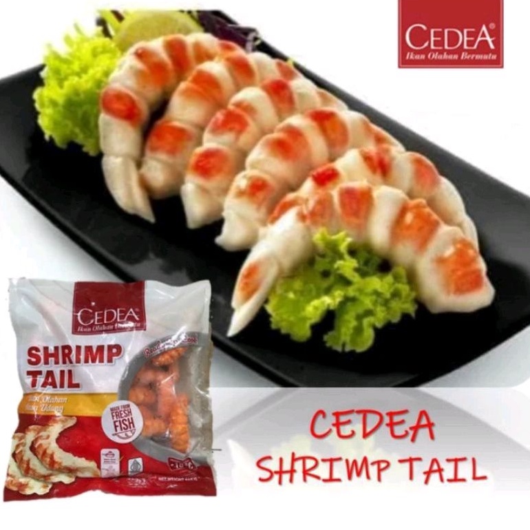 

Cedea Shrimp Tail 450gr ikan Olahan rasa Udang