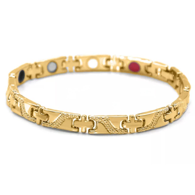 [Z H Jewelry] Hip Hop Rock Retro Pria Fashion Naga 18K Gelang Perhiasan Aksesoris