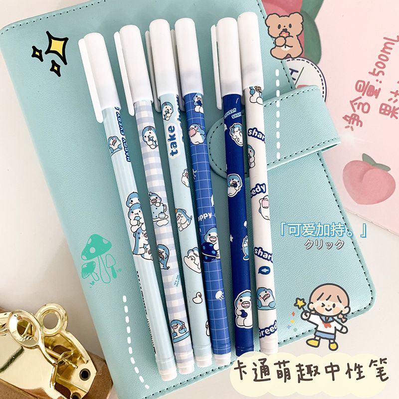 

Pulpen gel bisa dihapus erasable Blue Whale Paus Biru