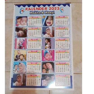 

Kalender 2023 Custom Photo bisa 12-13 photo