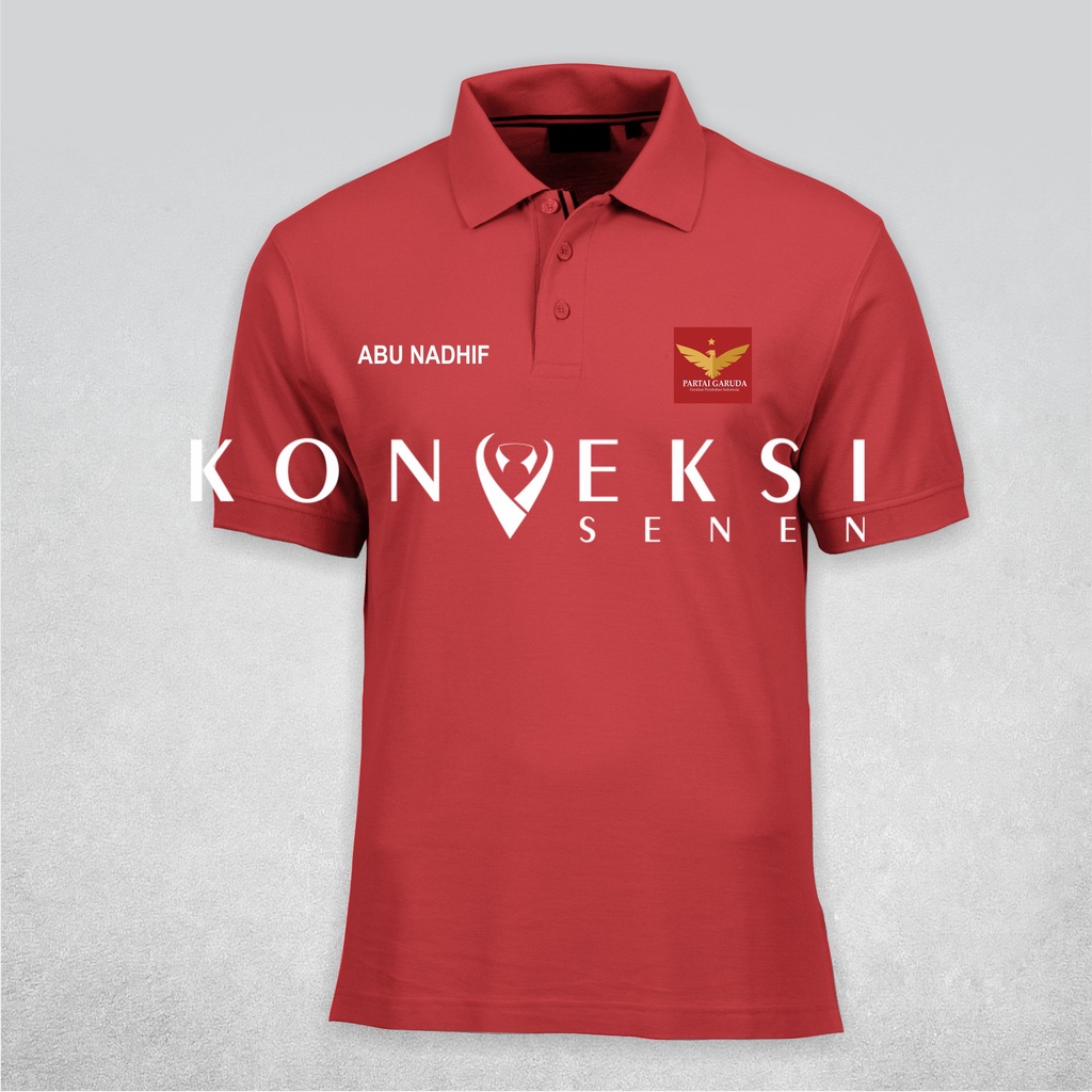 kaos terbaru Partai Garuda | kaos partai garuda | kaos polo garuda terbaru