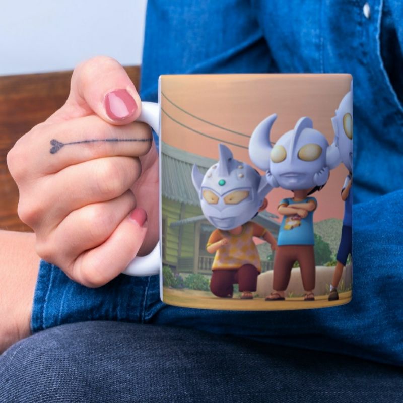 Ultraman Ipin Upin Mug Custom